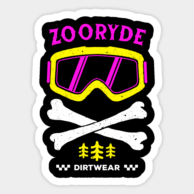 Ride Fast Sticker by ZOO RYDE
